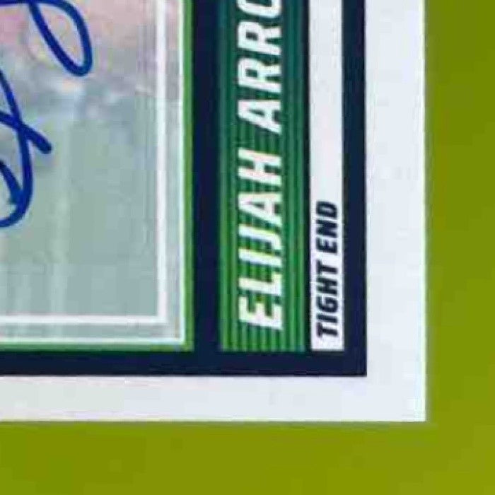 2025 Panini Score Elijah Arroyo Rookies Signatures #50 Auto Seattle Seahawks - Sports Cards