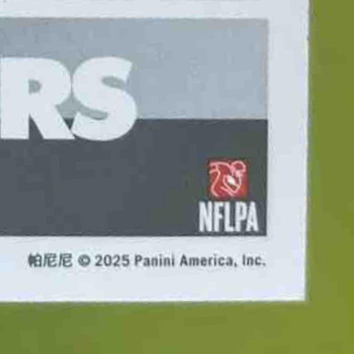 2025 Panini Score Jack Bech Rookies Signatures Green #63 Auto Las Vegas Raiders - Sports Cards