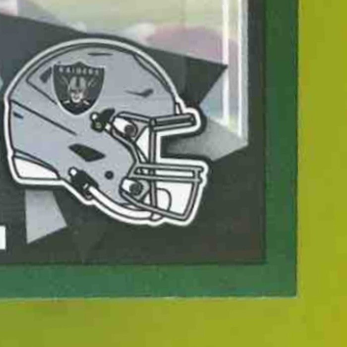 2025 Panini Score Jack Bech Rookies Signatures Green #63 Auto Las Vegas Raiders - Sports Cards