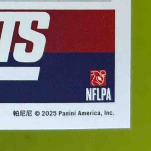 2025 Panini Score Jaxson Dart Rookies #35 New York Giants - Sports Cards