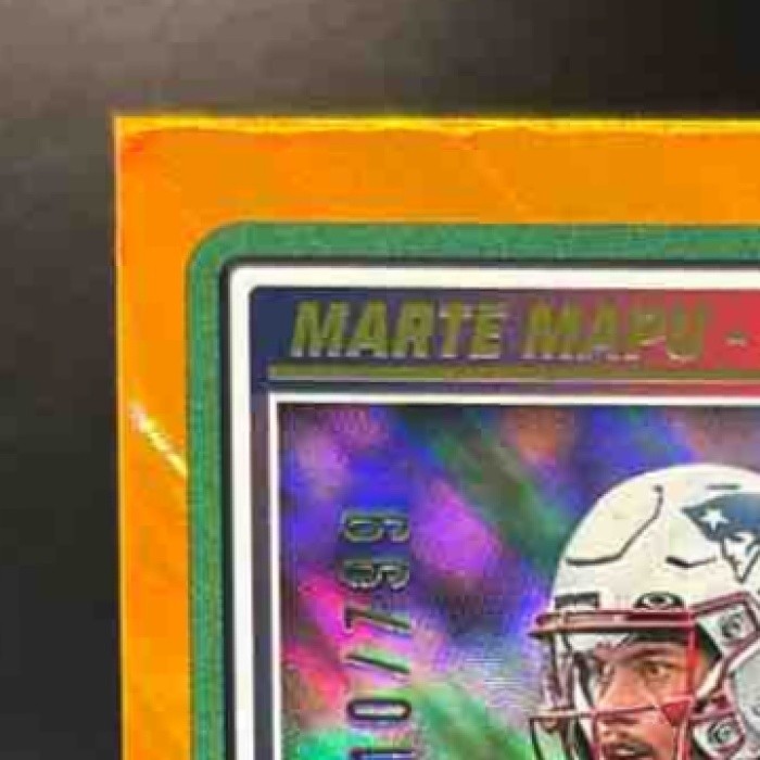 2025 Panini Score Marte Mapu Lava /799 #177 New England Patriots - Sports Cards