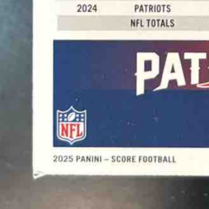 2025 Panini Score Marte Mapu Lava /799 #177 New England Patriots - Sports Cards
