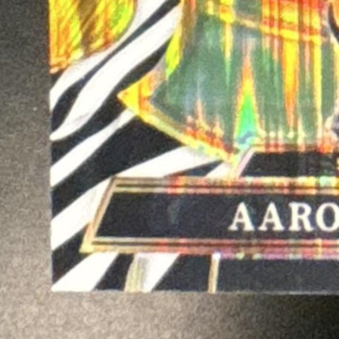 2025 Panini Select Aaron Rodgers Concourse Zebra Prizm #51 Pittsburgh Steelers - Sports Cards