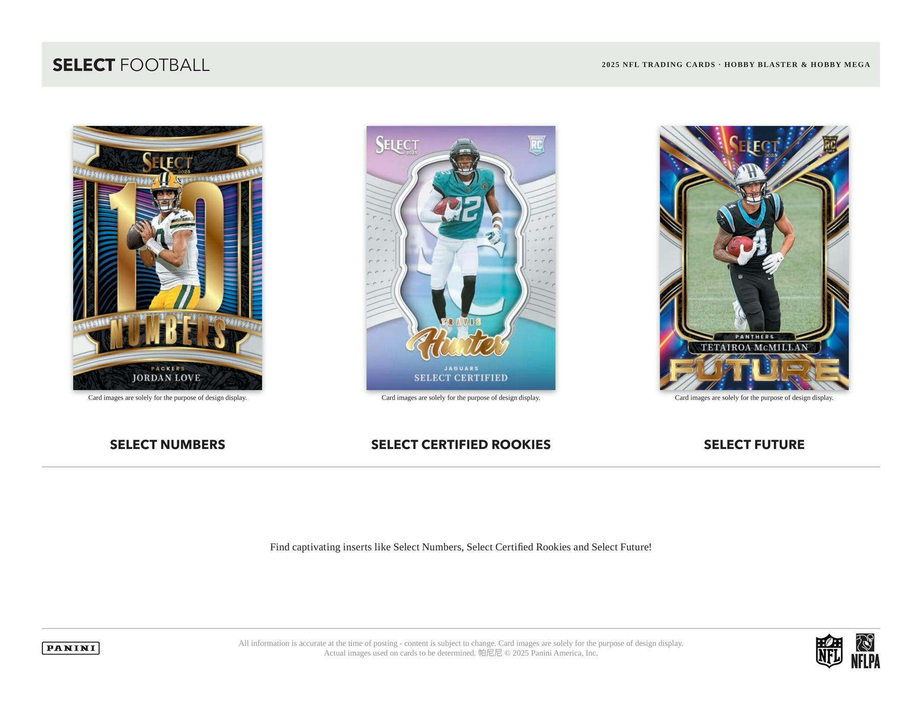 2025 Panini Select Football Hobby Blaster (Green/Red Shock) - NFL Hobby Box