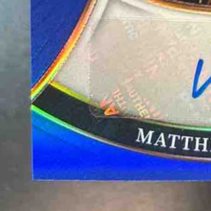 2025 Panini Select Matthew Golden Rookie Signatures Blue Prizm /149 Auto - Sports Cards