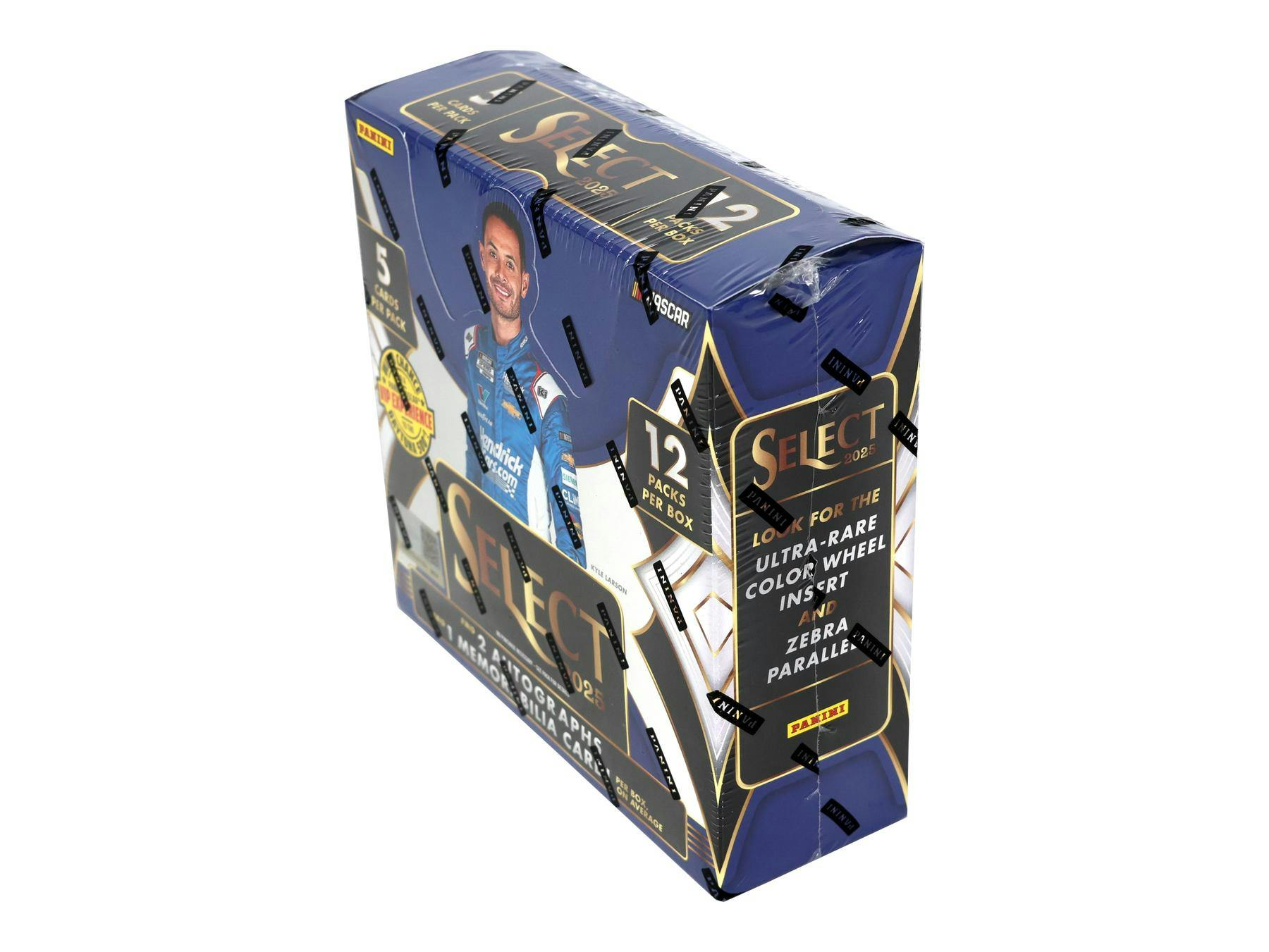 2025 Panini Select NASCAR Racing Hobby Box (2 Auto / 1 Mem) Donruss blaster