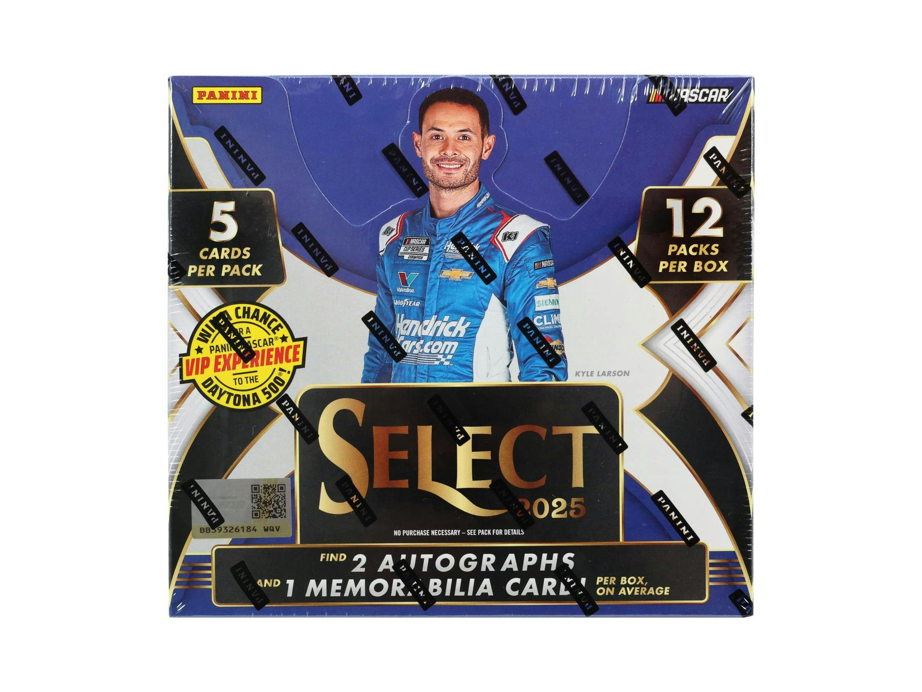 2025 Panini Select NASCAR Racing Hobby Box (2 Auto / 1 Mem) Donruss blaster