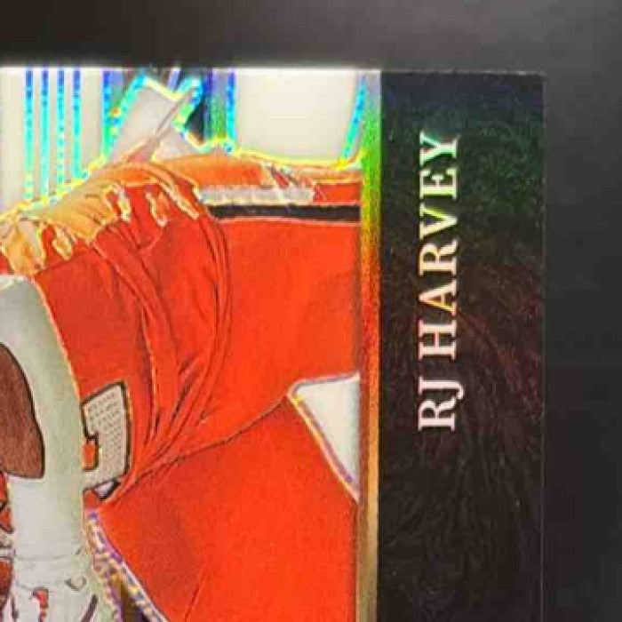 2025 Panini Select RJ Harvey Jumbo Rookie Swatch White /99 RC Denver Broncos - Sports Cards