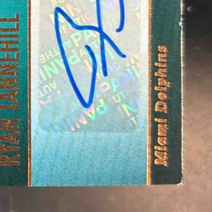 2025 Panini Silhouette Ryan Tannehill Patch Auto /99 #31 Miami Dolphins - Sports Cards