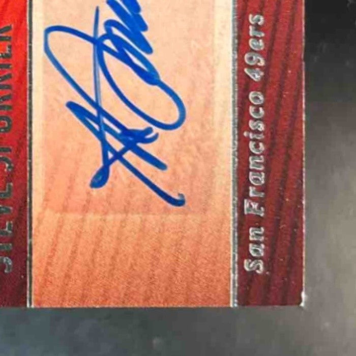 2025 Panini Silhouette Steve Spurrier Patch Auto /99 #26 San Francisco 49ers - Sports Cards
