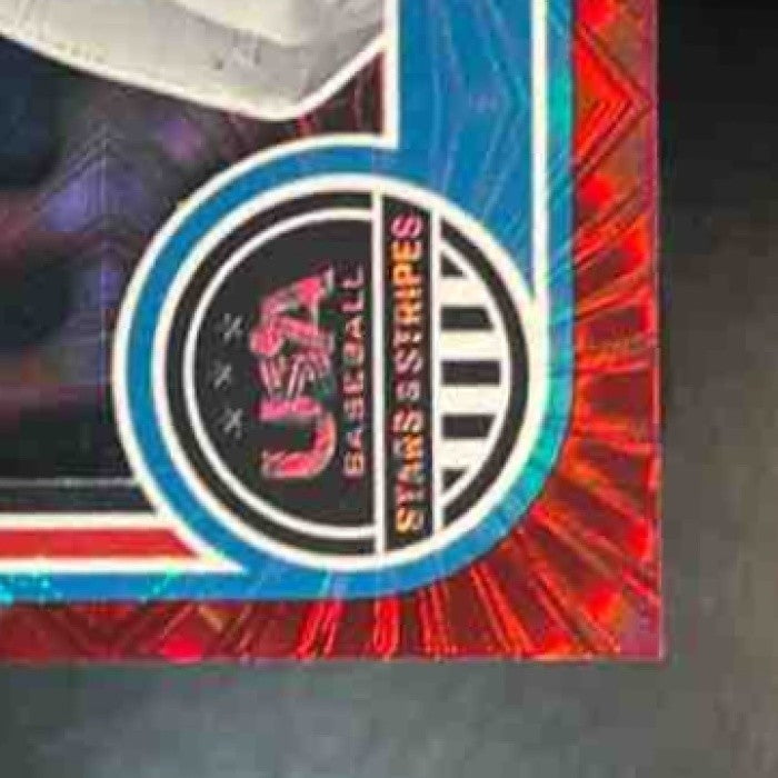 2025 Panini USA Stars & Stripes Ethan Holliday Red Fireworks /225 #14 - Sports Cards