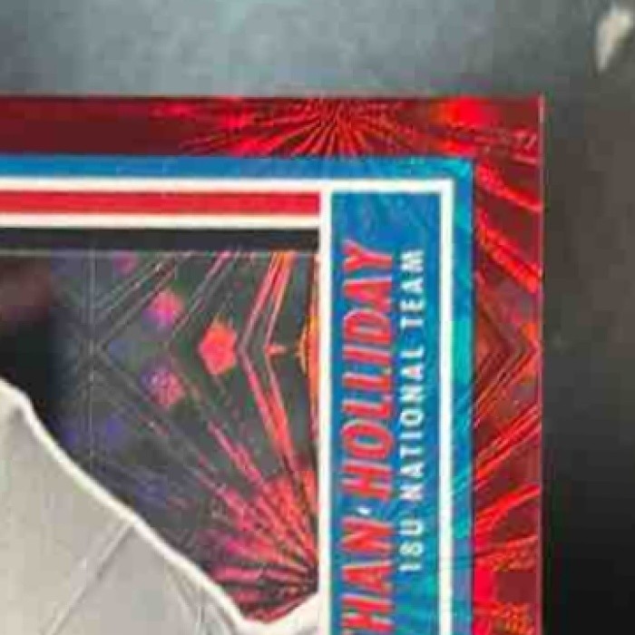2025 Panini USA Stars & Stripes Ethan Holliday Red Fireworks /225 #14 - Sports Cards