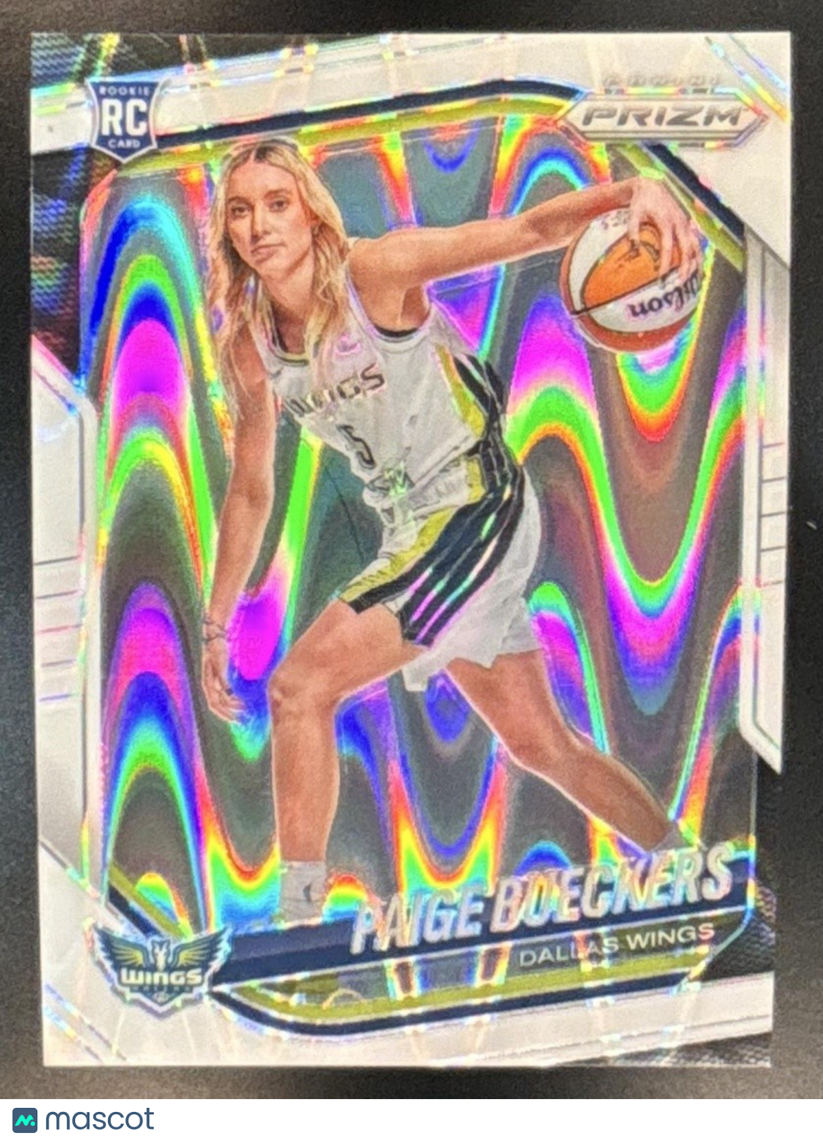 2025 Panini WNBA Prizm Paige Bueckers White Seismic #147 Wings - Sports Cards