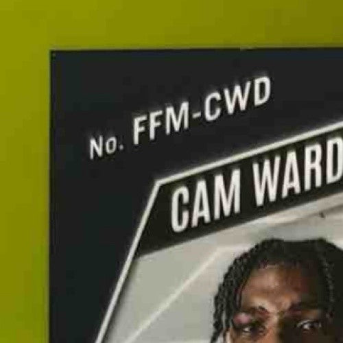 2025 Phoenix Cam Ward Franchise Future Material Red /249 MEM RC Tennessee Titans - Sports Cards