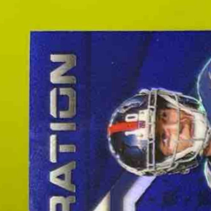 2025 Phoenix Eli Manning Fran Tarkenton Jaxson Dart Blue /199 MEM RC Giants - Sports Cards