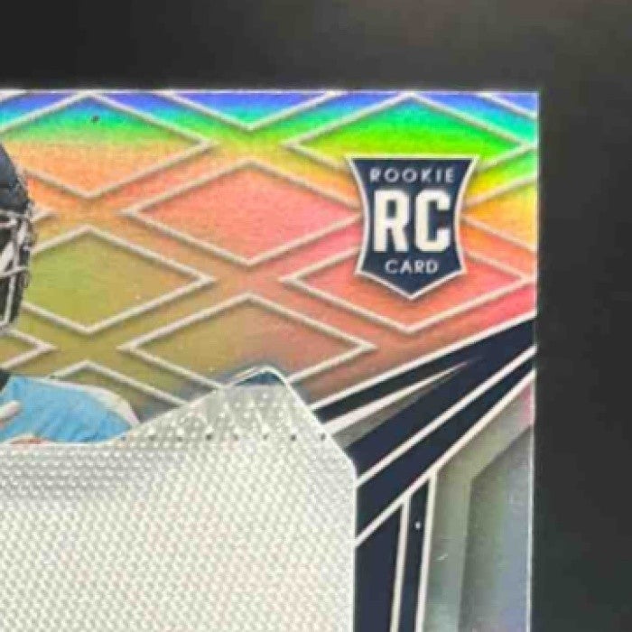 2025 Phoenix Elic Ayomanor Rookie Patch Auto Silver /149 MEM RC Tennessee Titans - Sports Cards
