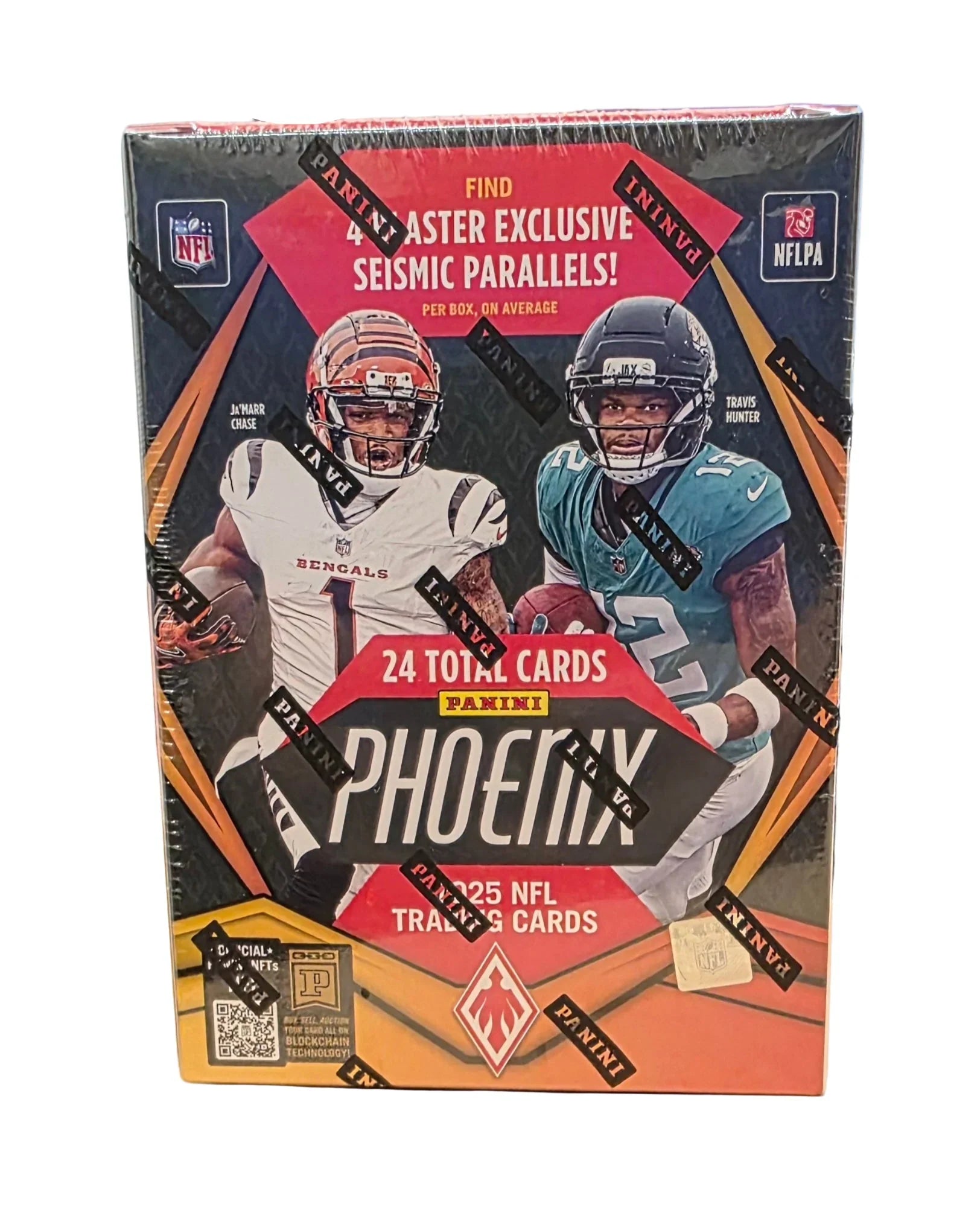 2025 Phoenix Football 6-Pack Hobby Blaster Box (4 Seismic Parallels) - NFL Hobby