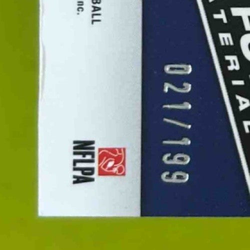 2025 Phoenix Jaxson Dart Franchise Future Material Blue /199 MEM RC Giants - Sports Cards