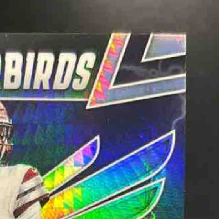 2025 Phoenix Jayden Daniels Thunderbirds Silver Hyper /299 #50 Commanders - Sports Cards