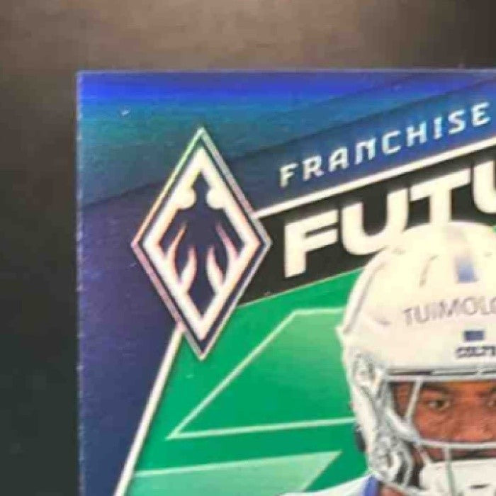 2025 Phoenix JT Tuimoloau Franchise Future Patch Green /99 RC Indianapolis Colt - Sports Cards