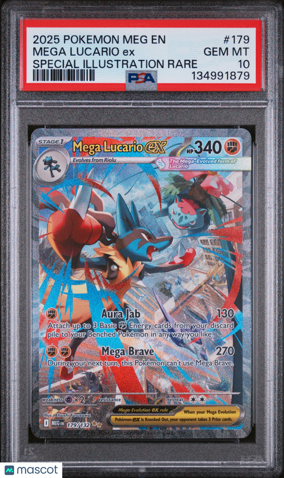 2025 Pokemon Meg EN-Mega Lucario EX Special