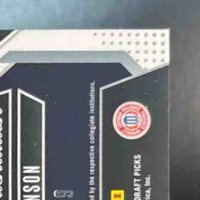 2025 Prizm Draft Will Johnson Student Orientation Green Pulsar /49 #18 Wolverine - Sports Cards