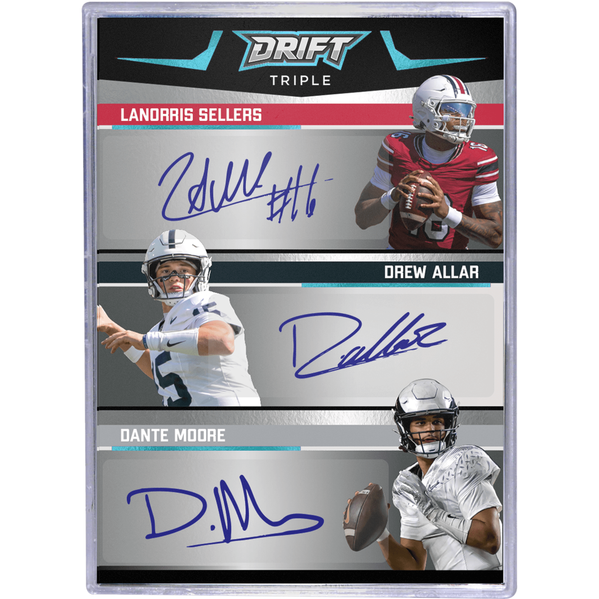2025 Pulse Drift Football Hobby Box (4 Autographs) - Hobby Box