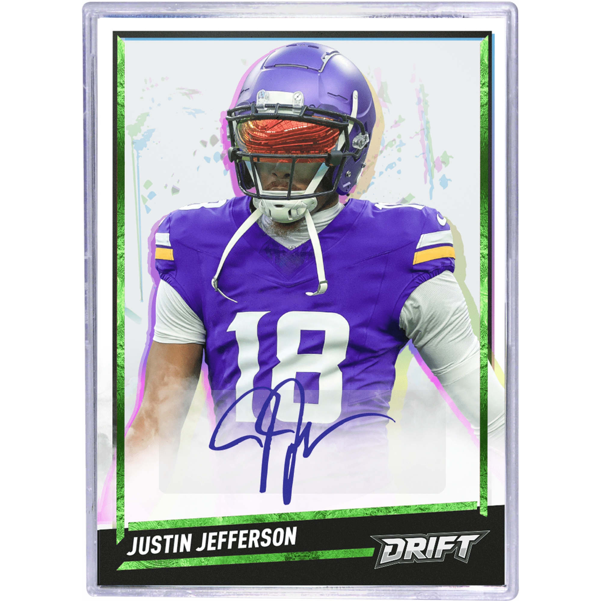 2025 Pulse Drift Football Hobby Box (4 Autographs) - Hobby Box