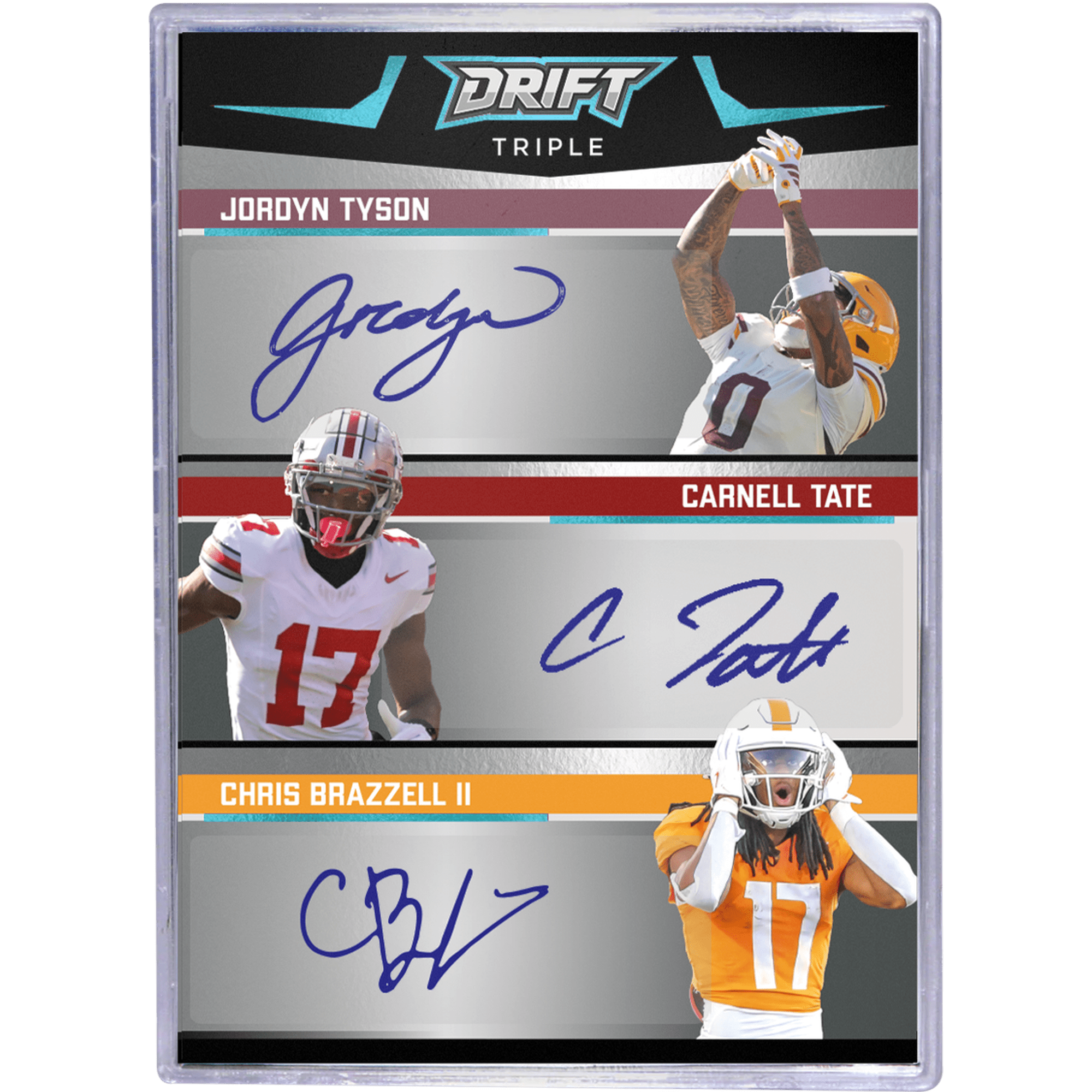 2025 Pulse Drift Football Hobby Box (4 Autographs) - Hobby Box