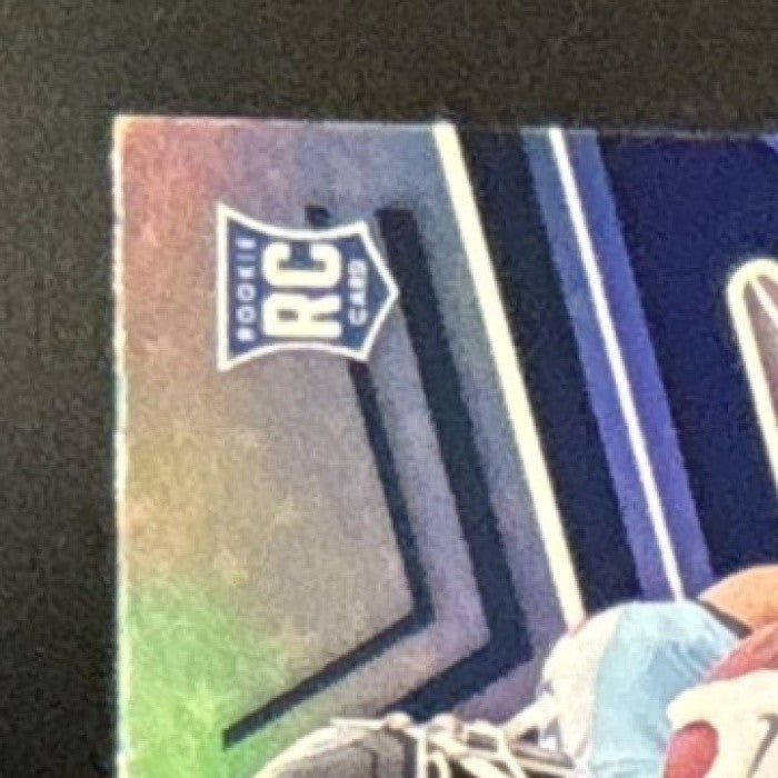2025 Rookies & Stars Elic Ayomanor Signatures Platinum 1/1 #122 RC Auto Titans - Sports Cards