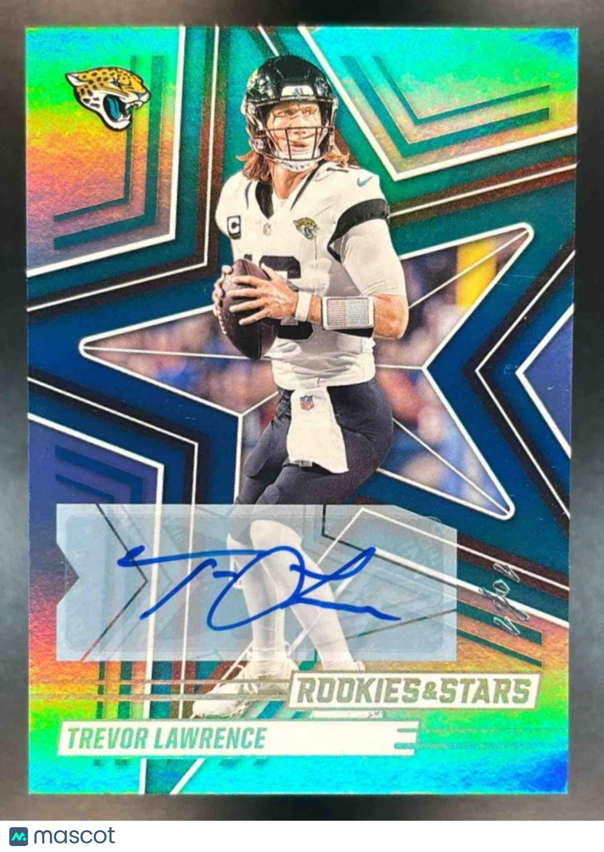 2025 Rookies & Stars Trevor Lawrence Signatures Platinum 1/1 #84 Auto Jaguars - Sports Cards