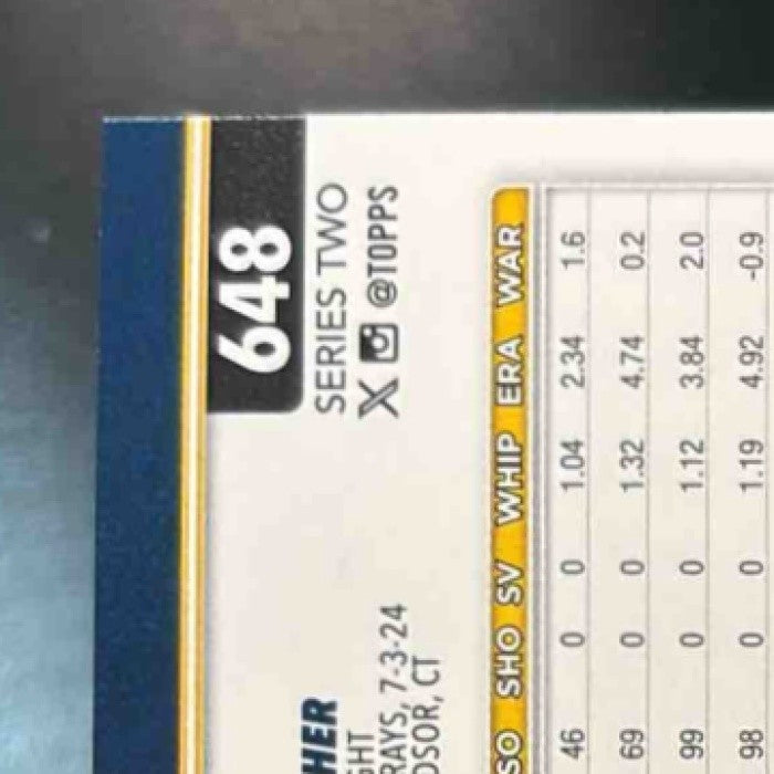 2025 Topps Aaron Civale Green Holo Foil /99 #648 Milwaukee Brewers - Sports Cards