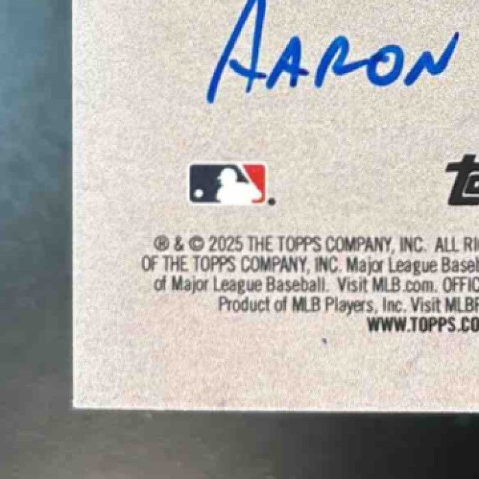 2025 Topps Aaron Judge Sketches 1/1 New York Yankees TED DASTICK JR - Sports Cards