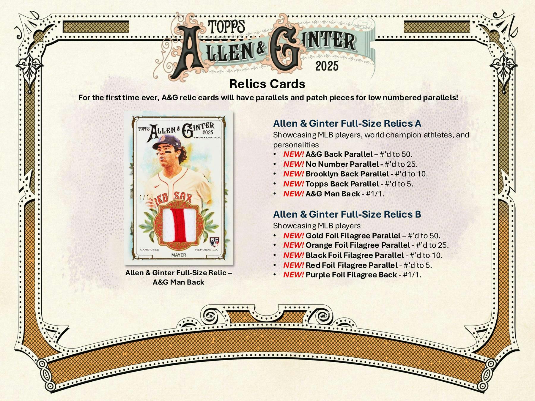 2025 Topps Allen & Ginter Baseball 8-Pack Blaster Box - Sports Collectibles