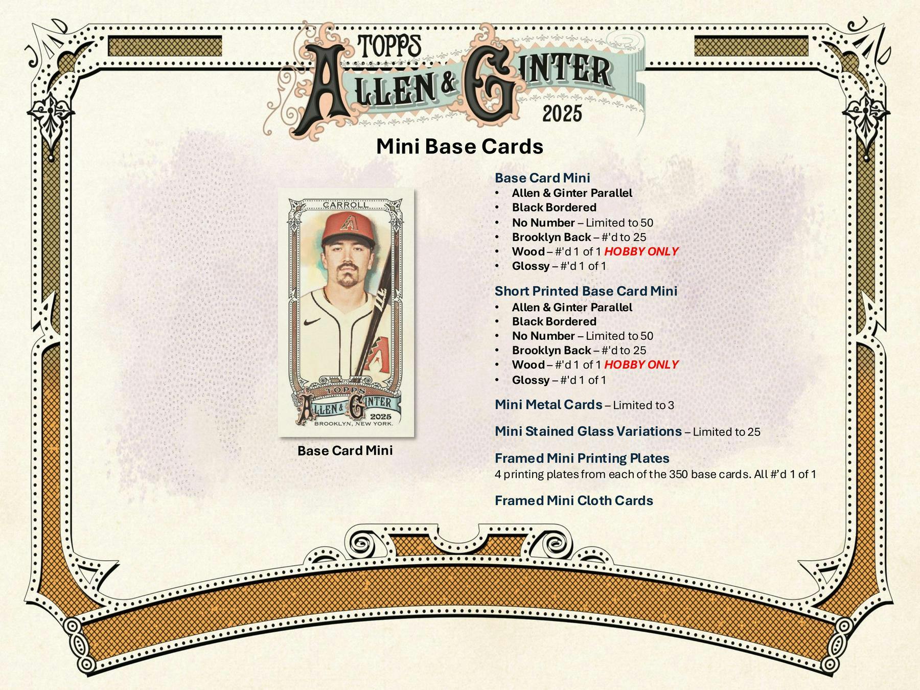 2025 Topps Allen & Ginter Baseball 8-Pack Blaster Box - Sports Collectibles