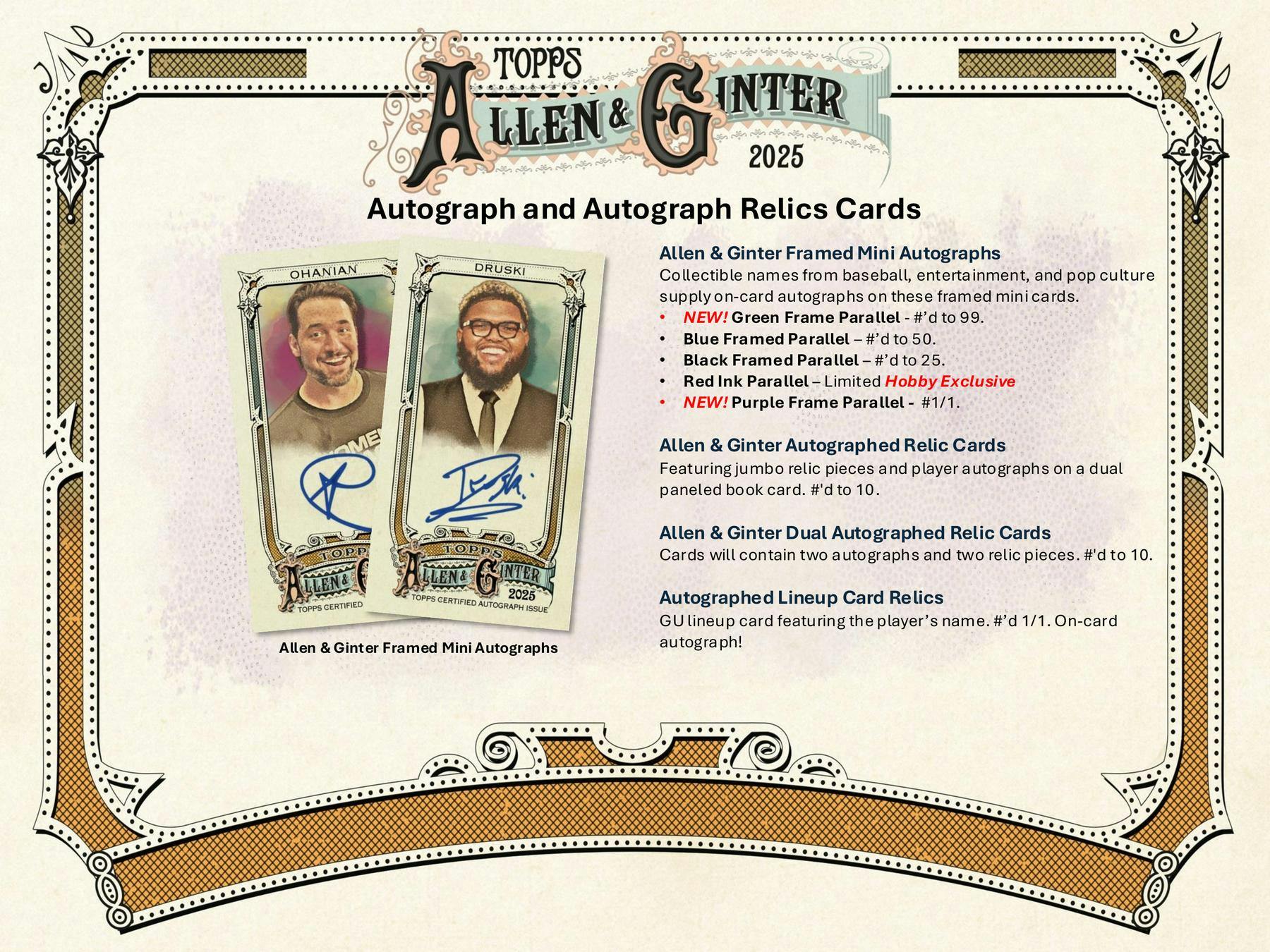 2025 Topps Allen & Ginter Baseball 8-Pack Blaster Box - Sports Collectibles