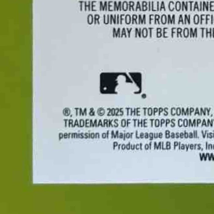 2025 Topps Allen & Ginter Michael Harris II Relics #AGR-MH Atlanta Braves - Sports Cards