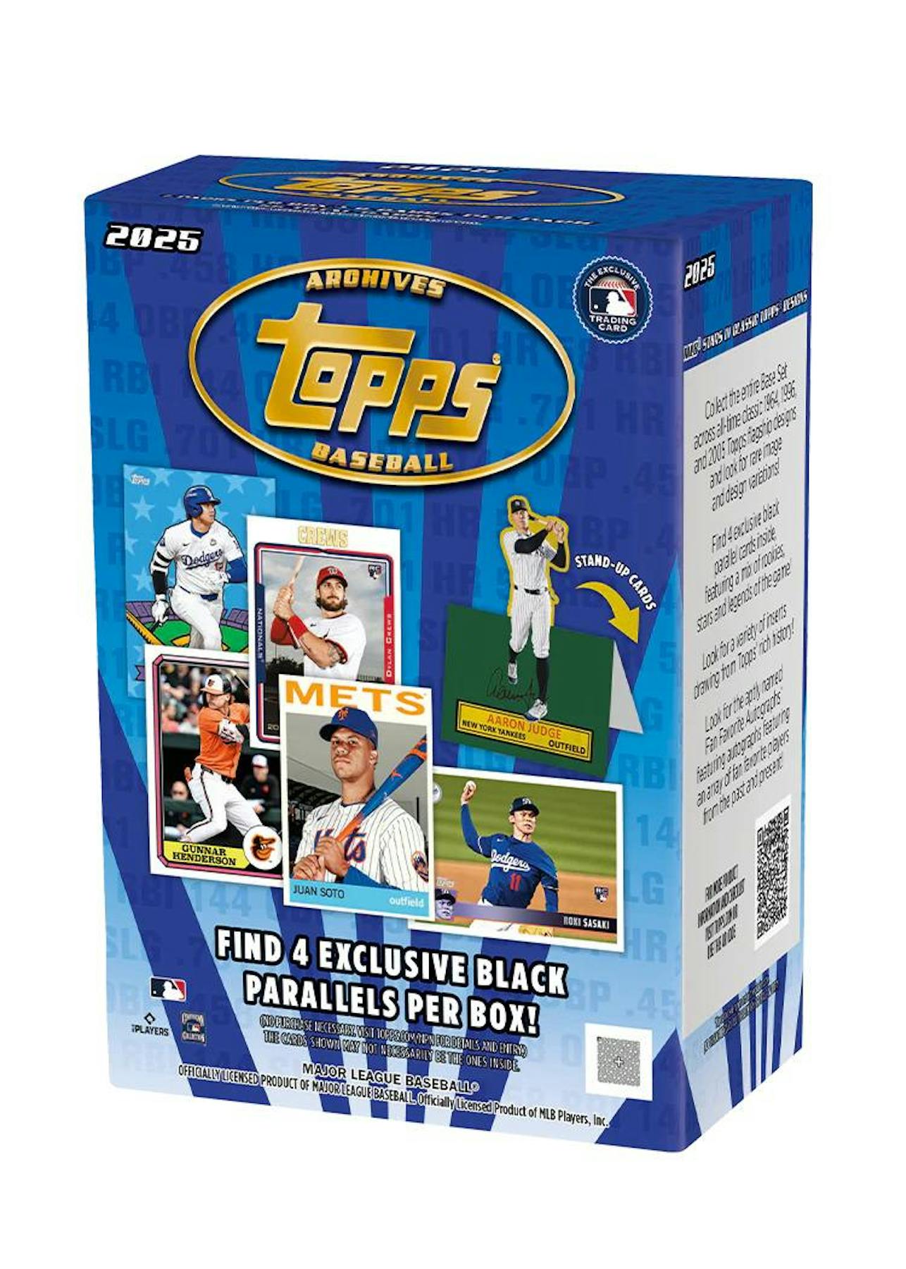 2025 Topps Archives Baseball 7-Pack Blaster Box DEC 12th - MLB Hobby Box