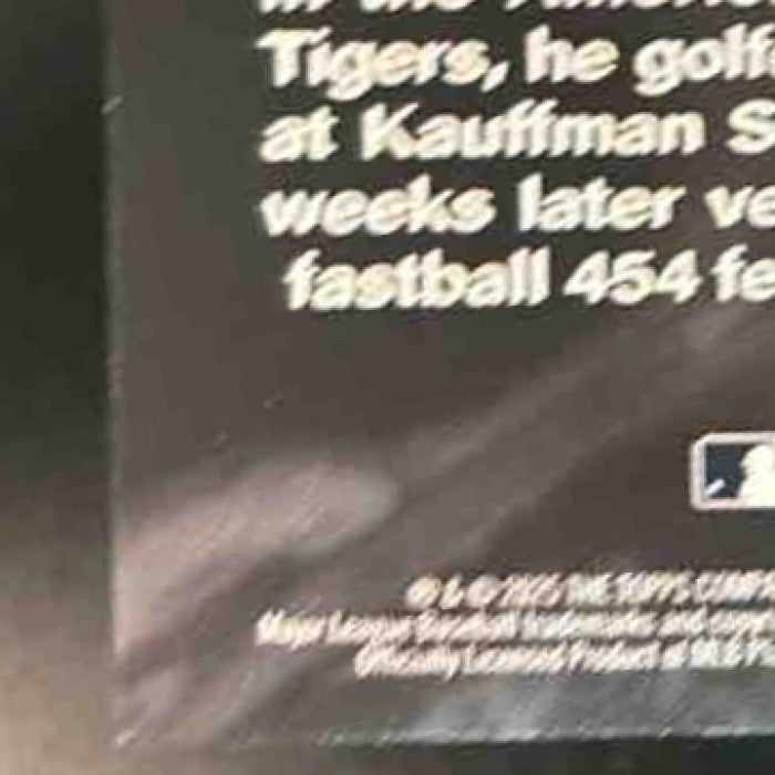 2025 Topps Bobby Witt Jr. Plakata Series 2 #PLAK-36 Kansas City Royals - Sports Cards