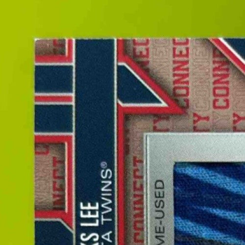 2025 Topps Brooks Lee City Connect Rookie Patch Auto Relic S2 Gold 33/50 Twins - Sports Cards