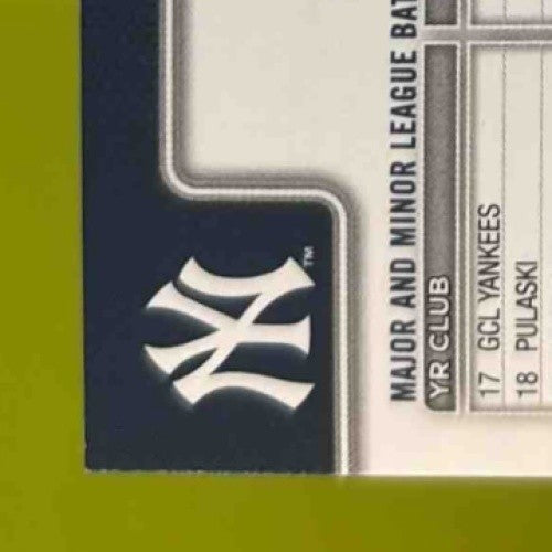 2025 Topps Carlos Narvaez Gold Holo Foil 21/50 #115 RC New York Yankees Rookie - Sports Cards