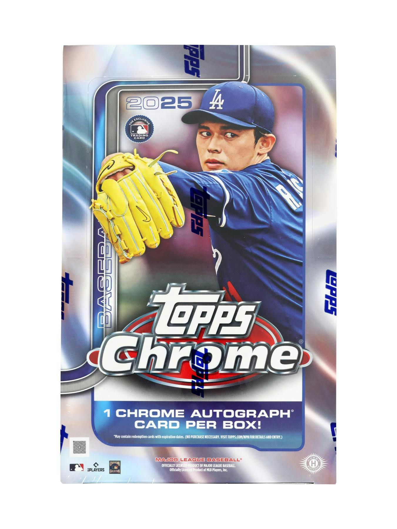 2025 Topps Chrome Baseball Hobby Box (1 Auto) - Collectible Trading Cards