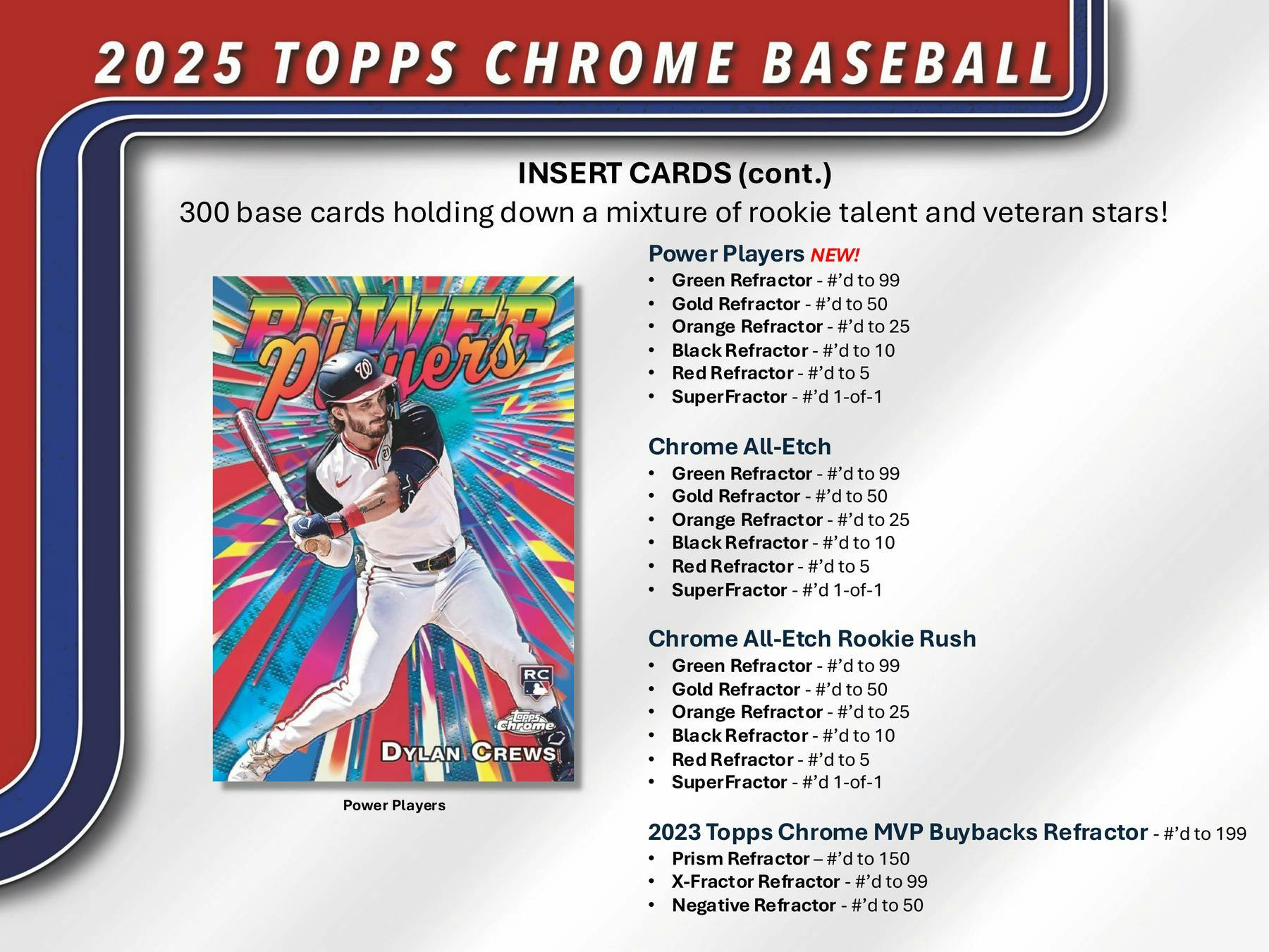 2025 Topps Chrome Baseball Hobby Box (1 Auto) - Collectible Trading Cards