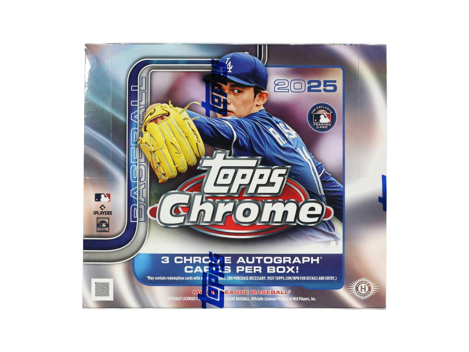 2025 Topps Chrome Baseball Hobby Jumbo Box (3 Autos) June 23rd - Sealed from DickandJanescom - Collectible Trading Cards