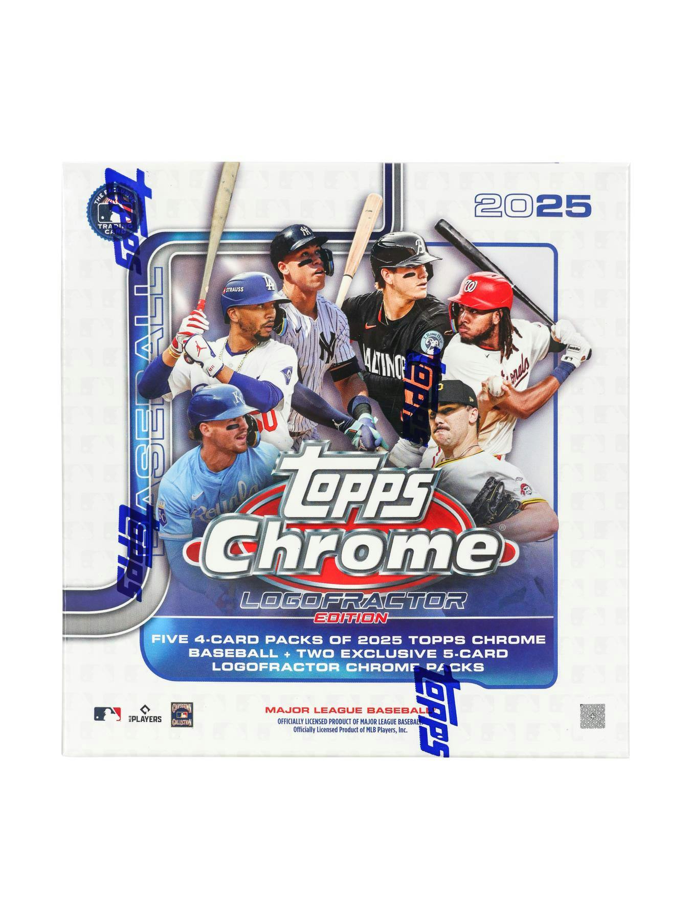 2025 Topps Chrome Baseball Logofractor Edition Box - Collectible Trading Cards