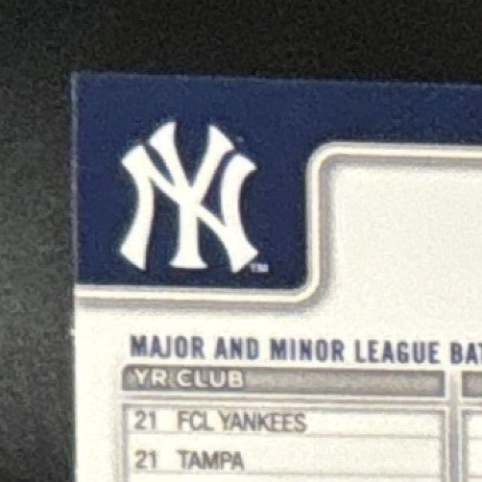 2025 Topps Chrome Ben Rice Aqua Lava Refractor /199 #139 RC New York Yankees - Sports Cards