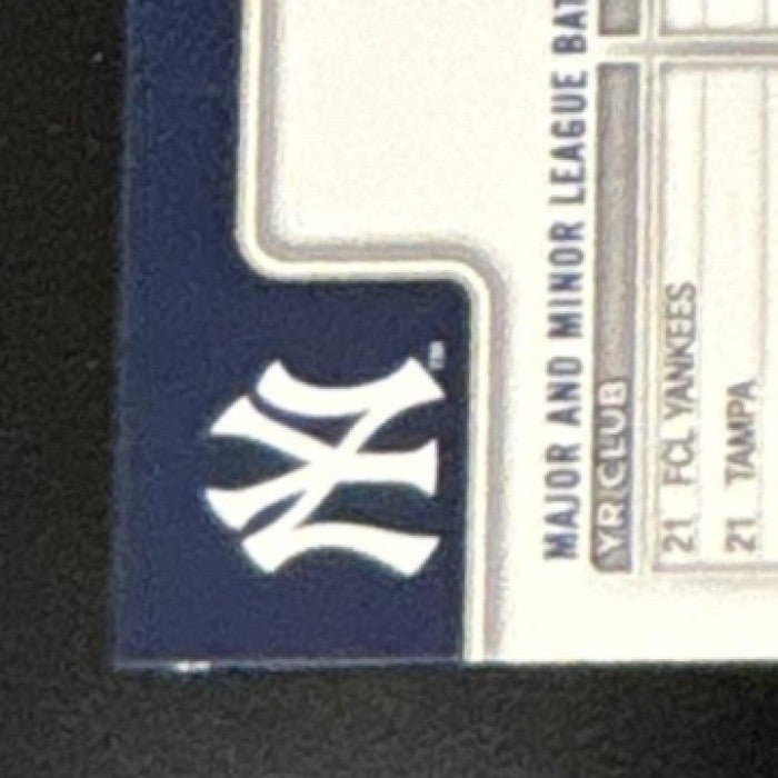 2025 Topps Chrome Ben Rice Topps Logo Refractor #139 RC New York Yankees - Sports Cards