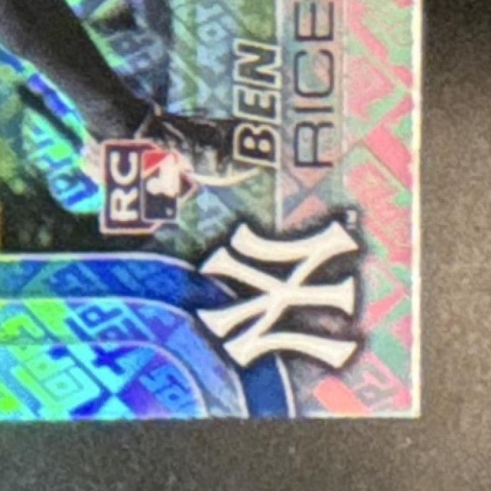 2025 Topps Chrome Ben Rice Topps Logo Refractor #139 RC New York Yankees - Sports Cards