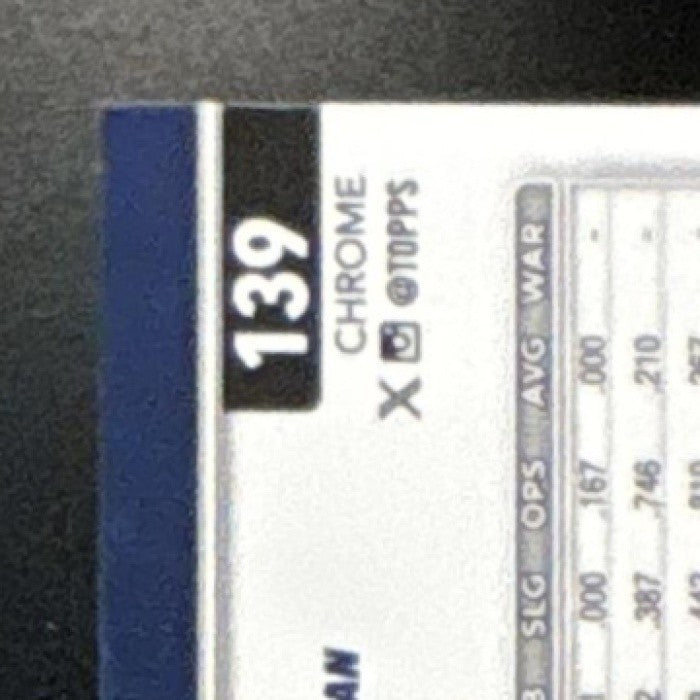 2025 Topps Chrome Ben Rice Sepia Refractor #139 RC New York Yankees - Sports Cards