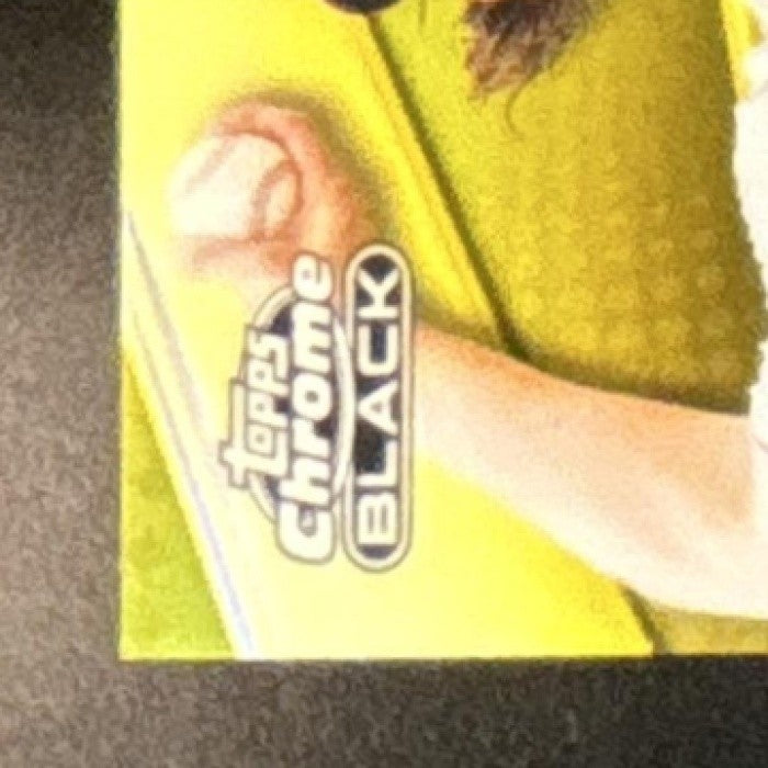 2025 Topps Chrome Black Aaron Nola Gold Refractor 1/50 #76 Philadelphia Phillies - Sports Cards